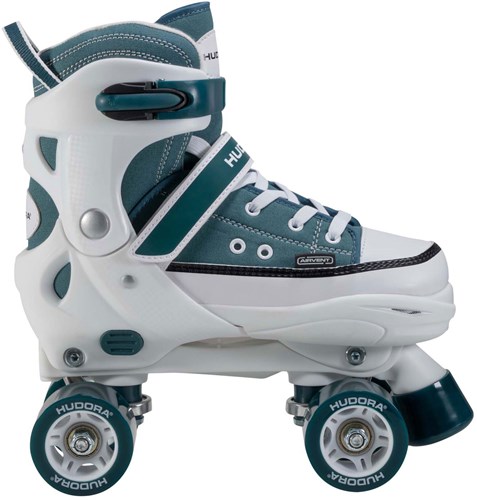 Hudora Rollschuhe Sneaker Midnight verstellbar Größe 32-35 Kinder Skates-2