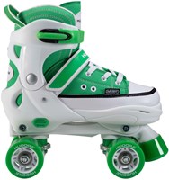 Hudora Rollschuhe Sneaker grün - verstellbares Kinderspielzeug Größe 28-31-2