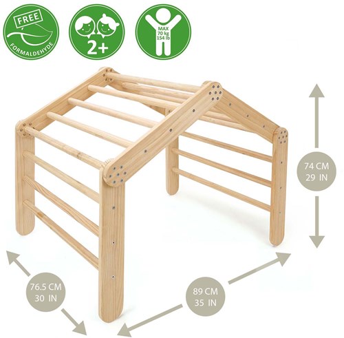 Mulitfunctioneel Houten Klimhuis-2