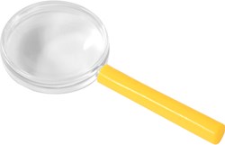 Eduplay loupes jouet set de 8 loupes colorées en plastique