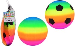 HOT Sports + Toys balle arc-en-ciel taille 3 - 2 pièces - jouet coloré
