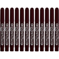 Creativ Company Filzstifte dunkelbraun Jumbo 12 Stück Marker-2