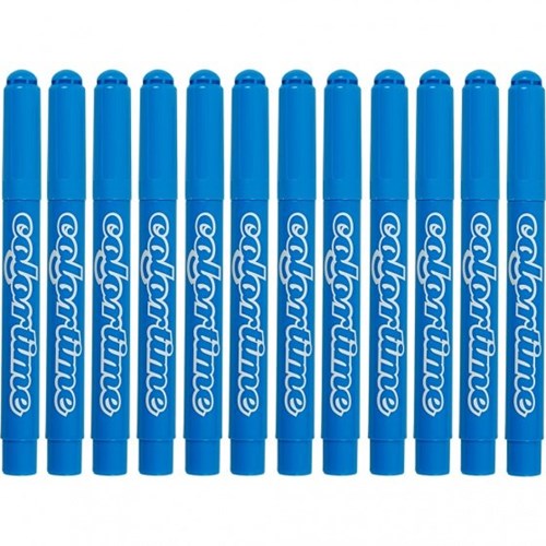Creativ Company Filzstifte hellblau 12 Stück - Marker für Kinder-2