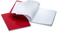 Mercurius cahier de période cahier scolaire 21x25 cm rouge papier à dessin