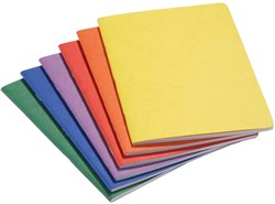 Klein oefenschrift hm m.T - 16x21 cm - rood