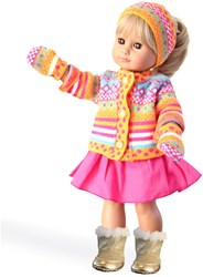 Heless Strickjacke und Rock 'Jolly' (28-35cm)