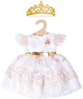Heless Prinzessinnenkleid Puppenkleidung Kirschblüte 35-45cm mit Krone