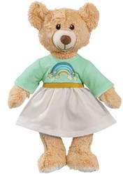Heless Kuscheltier Teddybär Regenbogen 42cm Plüsch Spielzeug