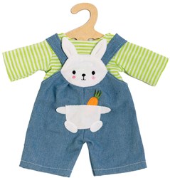 Heless vêtements poupée salopette Bunny Lou 28-35 cm - tenue poupée