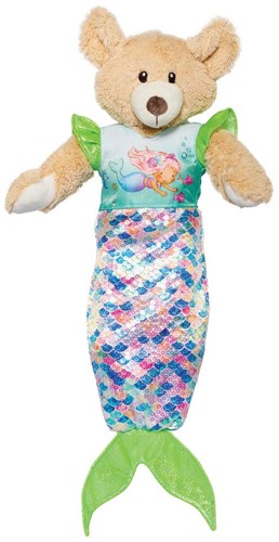 Heless vêtement poupée sirène Yara 35-45 cm robe à paillettes-3