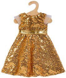Heless Puppenkleid Goldstar Glitzerkleid 35-45 cm Babypuppe