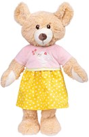 Heless Puppenkleid Bunny Lou rosa gelb 35-45cm Kleidung-2