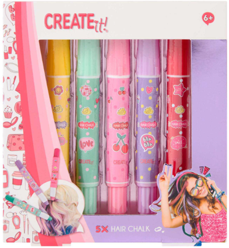 Create it! Create it! 5 haarkrijt pennen 884573