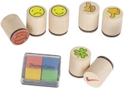 Goki Stempel Kleeblatt Smile