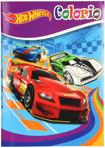 Hot Wheels Malbuch Colorio - Malspaß für Kinder - 32 Seiten-2