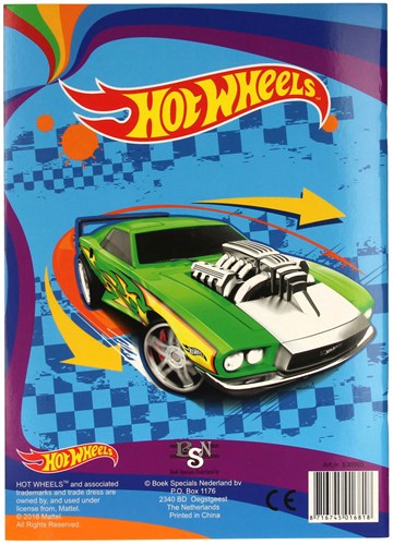Hot Wheels Malbuch Colorio - Malspaß für Kinder - 32 Seiten-3
