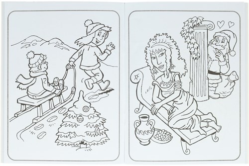 Boek Specials Nederland Malbuch Weihnachten 64 Seiten für Kinder-3