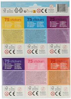 6 uitdeel stickerboekjes 4 ass. B1140-2