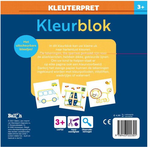 Kleurblok raket livre de coloriage pour tout-petits 3+ jouet créatif-2