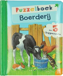 Puzzelboek Boerderij - 5 Legpuzzels