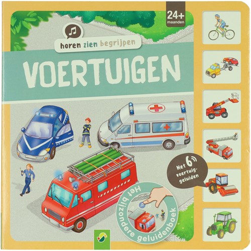 Geluidenboek Voertuigen 6 Geluiden