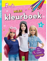 Mijn Kleurboek met Stickers - Barbie