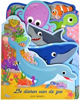 Johntoy Pappbuch Meerestiere robustes Kinderbuch ab 3 Jahren