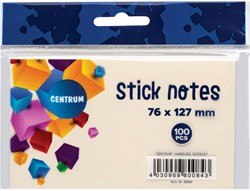 Center 25 Stickers 76X127 100V.jaune 80084