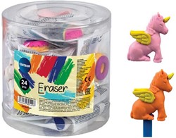 Gomme Centrum 24 et pointe de crayon Licorne 89553