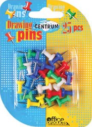 Centre Push Pin 25 On Card 80822