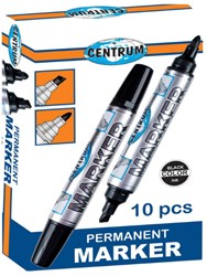 Centrum 10 Permanentmarker schwarz 2-seitig 84120