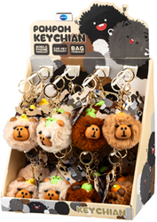 Centrum porte-clés peluche Capybara 24 pièces accessoire
