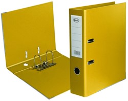 Classeur Centrum Forofis A4 80mm jaune PVC 91063