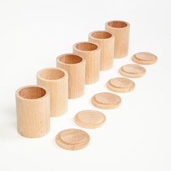 Grapat Natural cups with lid