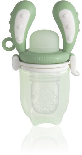 KidsMe Food Feeder Max Fruchtsauger Lutschbeutel für Baby - Größe L - Grau