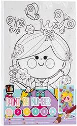 Creative Craft Group kit peinture par numéros fille - jouet créatif