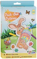 Grafix bloc à piquer Pâques kit créatif pour enfants avec feutrine et stylo