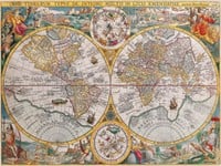Ravensburger Weltkarte 1594-2