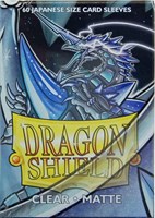 Dragon Shield Kartenhüllen Japanese Matte Clear 60 Stück für Sammelkarten-2