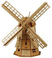 T&F Holzbausatz Holländermühle 836