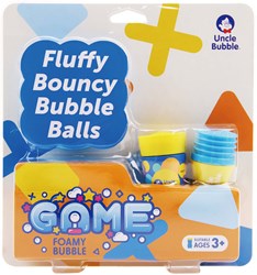 Uncle Bubble jouet mousse bulles rebondissantes set
