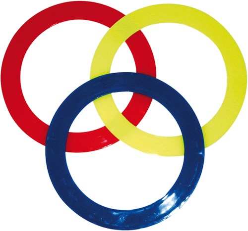 Juggling rings set of 3, 24 cm