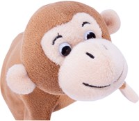 Beleduc marionnette singe jouet en peluche - marionnette pour enfants-2
