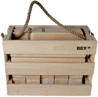 Kubb in Houten Kist