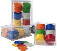 HOT Sports + Toys jetons de roulette set 240 pièces plastique 25mm casino-3