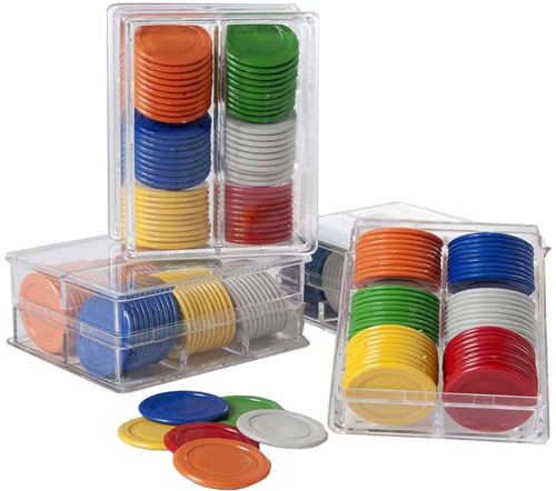 HOT Sports + Toys jetons de roulette set 240 pièces plastique 25mm casino-3