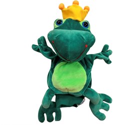 Beleduc Handpuppe Froschkönig - pädagogisches Spielzeug für Kinder