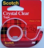 3M Scotch transparant tape 19mm X 7.5m met