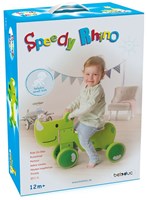 Beleduc Laufrad Speedy Rhino - Holz Laufrad grün für Kinder-3