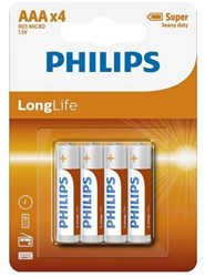 Philips 12*4 Philips potlood cell R03-AAA